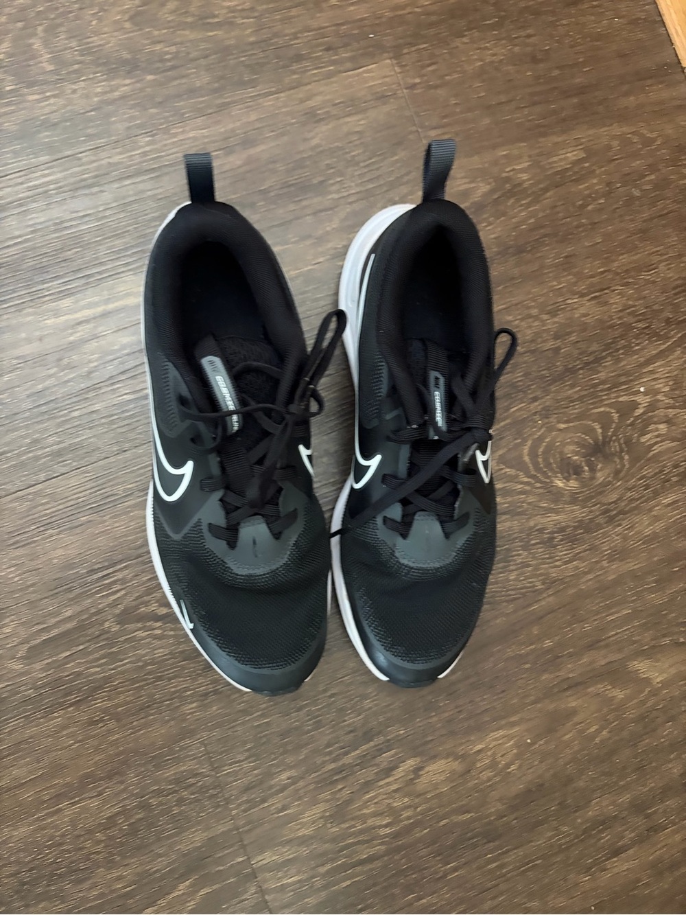 Nike Kids Black and White Athletic Sneakers